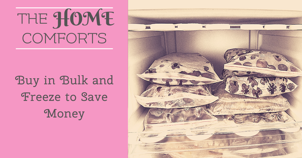 Buy in Bulk and Freeze to Save Money